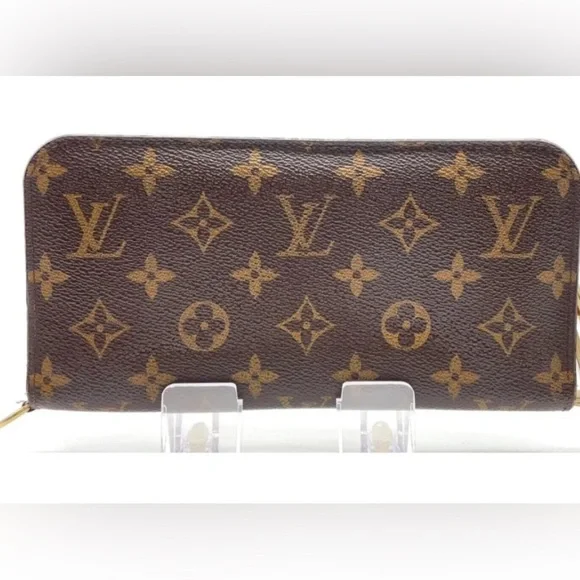 LV STEPHEN SPROUSE Insolite monogram leopard interior wallet only green one left