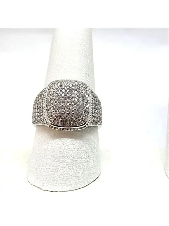 Brand new sterling silver 925 multi Cz Ring