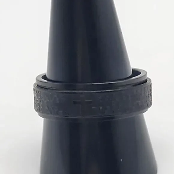 King Will Black The Lord's Prayer Fidget Ring