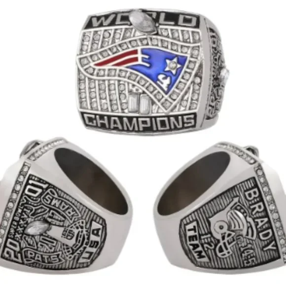 New England Patriots 2001 Fan‎ Edition Champ Ring