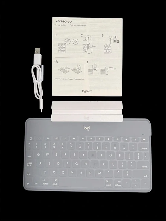 Logitech Keys-to-Go Keyboard - Gray