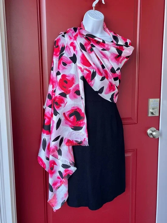 100% Silk Kate Spade Wrap / Scarf