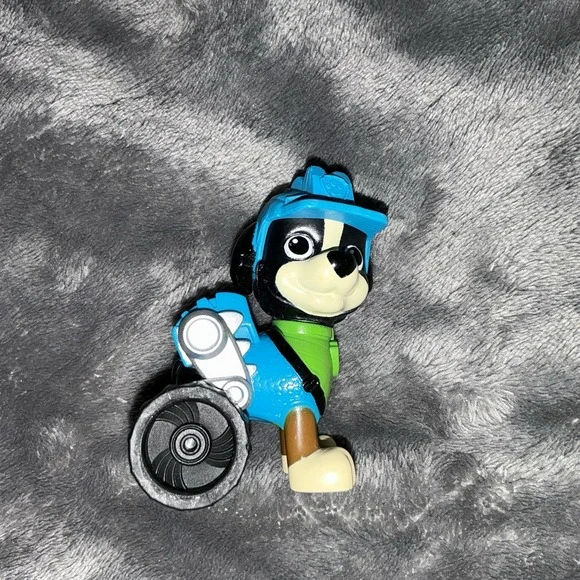 Paw Patrol Dino Rescue Rex Wheelchair Figure Toy Dog Puppy- Spin Master