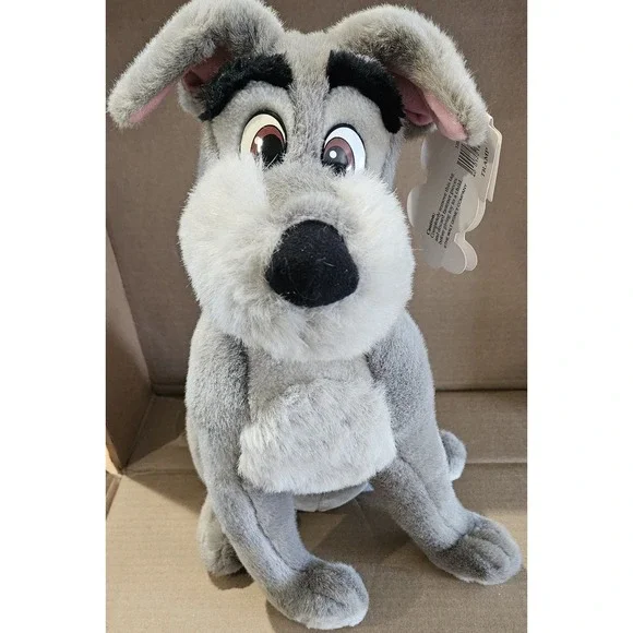 Disney Parks Tramp Plush Lady and‎ the Tramp Dog Disneyland Walt Disney World...