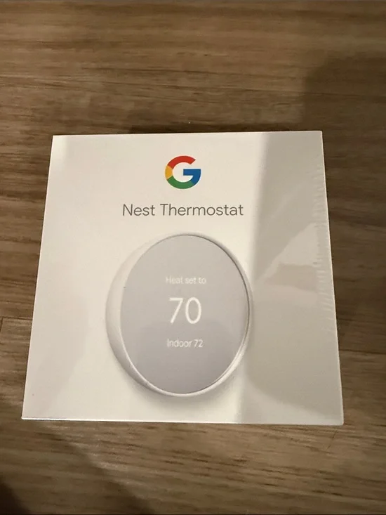 google Nest Thermostat Duo in White