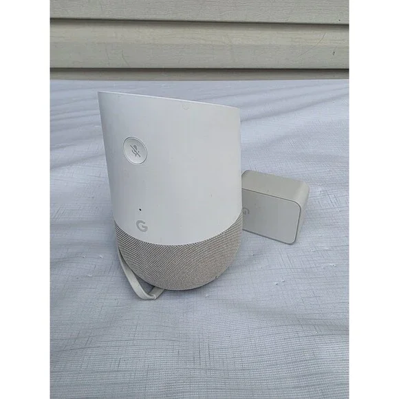 Google Home Smart Assistant SPEAKER VOICE Google ASSIST White Slate