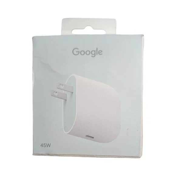 Qq4O Google 45W USB C Fast Charging Wall Charger - Universal - White