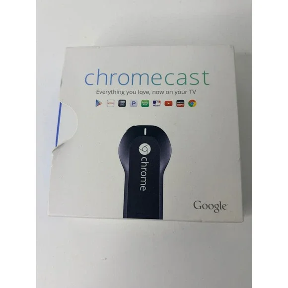 Google Chromecast 1st Generation Digital‎ Media Streamer Black H2G2-42 HDMI