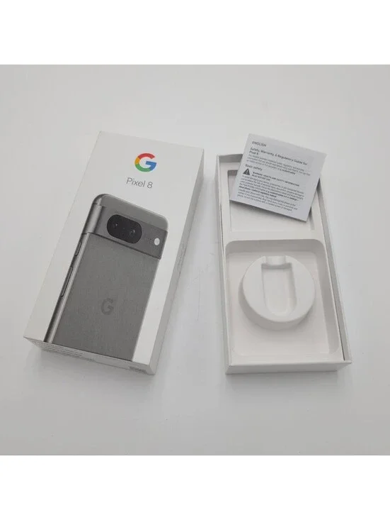 Google Pixel 8 Hazel 128GB EMPTY BOX RETAIL PACKAGE ONLY