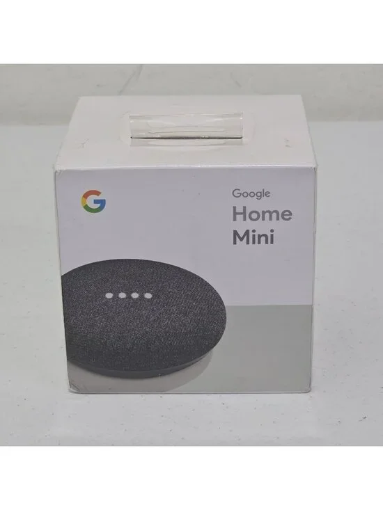 Google Home mini GA00216-US Charcoal Color Smart Speaker NEW SEALED