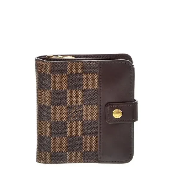 Louis Vuitton Louis Vuitton Compact Canvas Wallet (Authentic Pre-Loved)