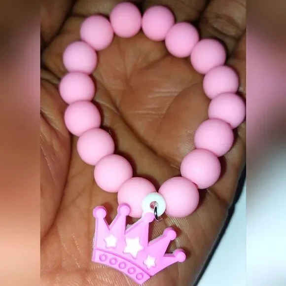 Super cute girls beaded bracelet