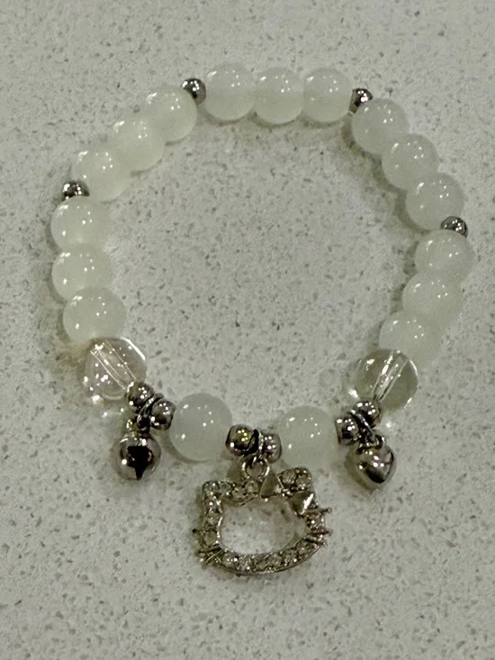 Hello Kitty Beaded Charm Bracelet