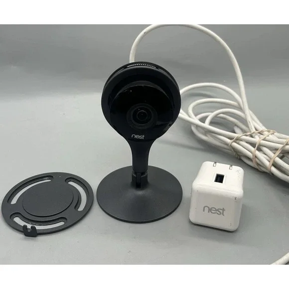 Google Nest Cam (NC1102ES) Indoor Security Camera Black A0005 - Tested