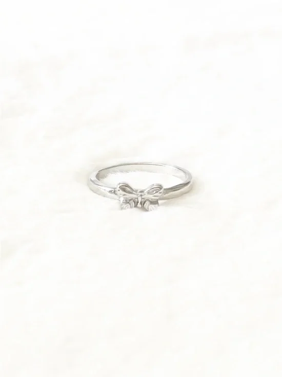 5/$15 🩷 MUST BUNDLE Silver Butterfly Accent Ring