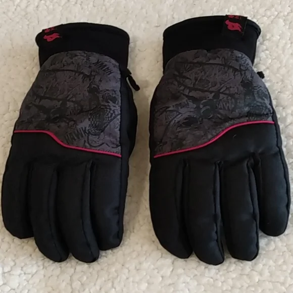 Tony Hawk Kids Winter Gloves – Black/Grey – Size M/L‎