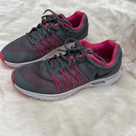 Nike air pink and grey size 9
