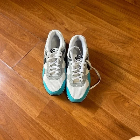 Nike White and Blue Modern sneakers