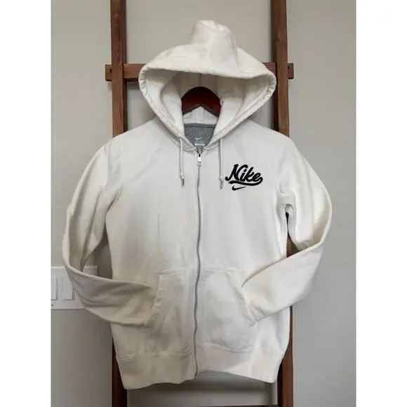 Vintage Women’s Nike full-zip hoodie -vintage cursive 