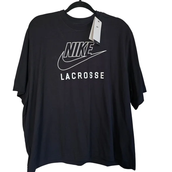 Nike Women's Black Lacrosse Tee