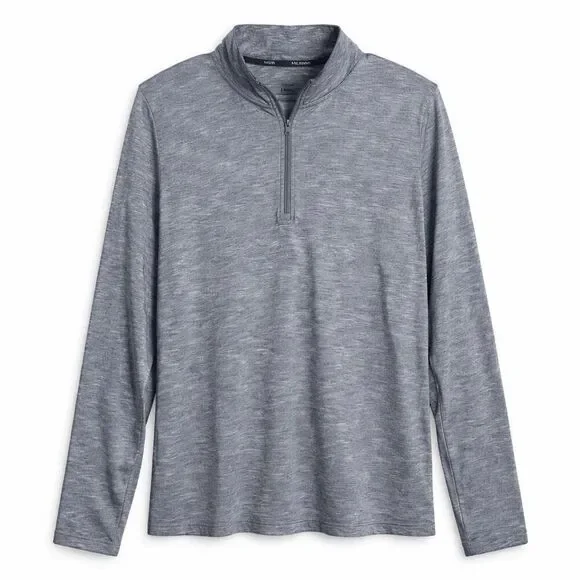 Nike Dri-FIT Running Quarter Zip Pullover Reflective Gray 3XL Modern Athletic