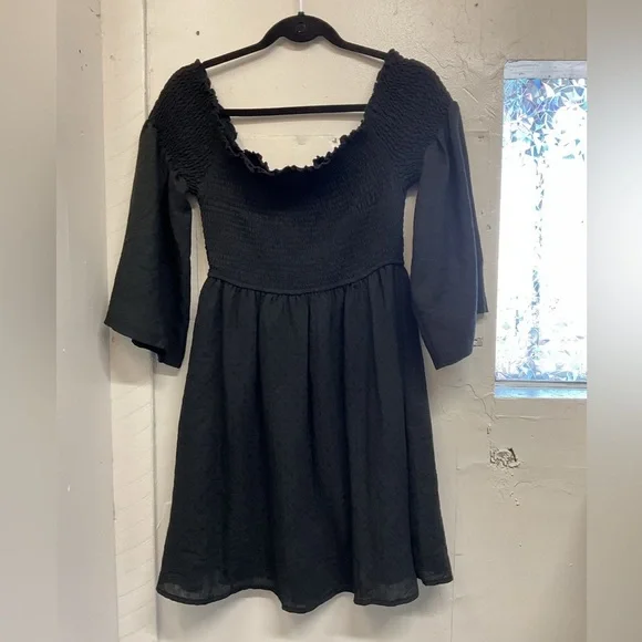 Showpo Moon Dusk Dress in Black Size 14