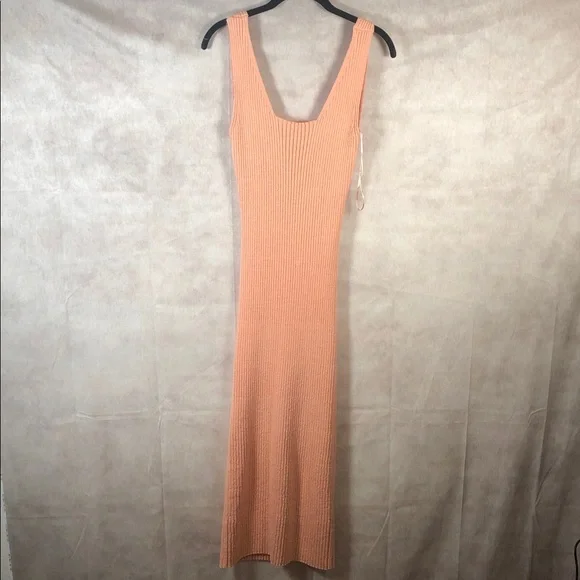 Anthropologie Amadi knit‎ midi dress with open twist back