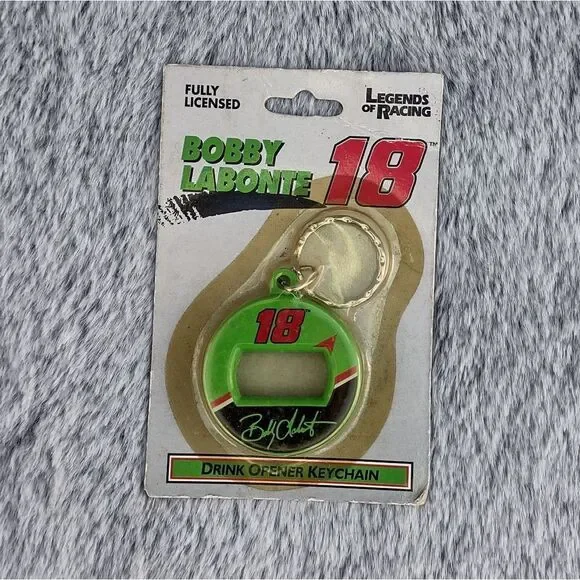 Legends of Racing Bobby‎ Labonte #18 Drink Opener Keychain