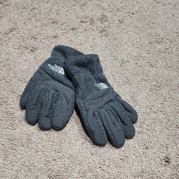 The North Face Boys Gray Gloves