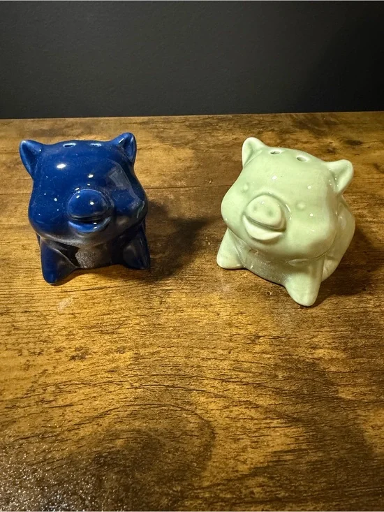 Pig Salt & Pepper Shaker Set. NWT