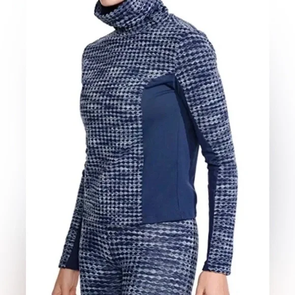 Nike Pro Hyper Warm Long Sleeve Turtleneck Thermal Top Small