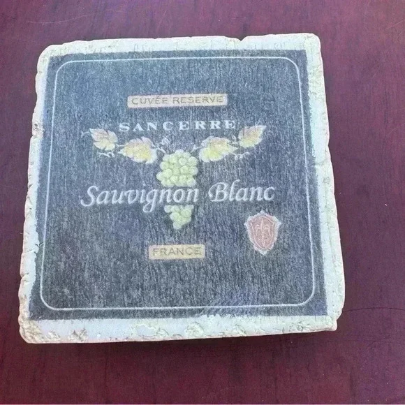 Lauren Hamilton Merlot Coaster Set