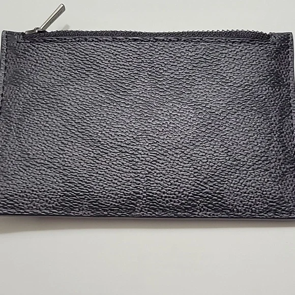 COACH ZIP CARD SIGNATURE CASE WALLET