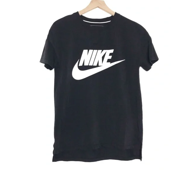 NIKE Crew Neck Short Sleeve Logo T-Shirt S