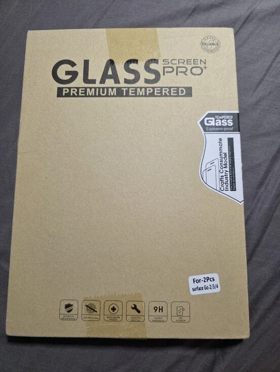 Tempered Glass Screen Protector For Microsoft Surface Go 2/3/4