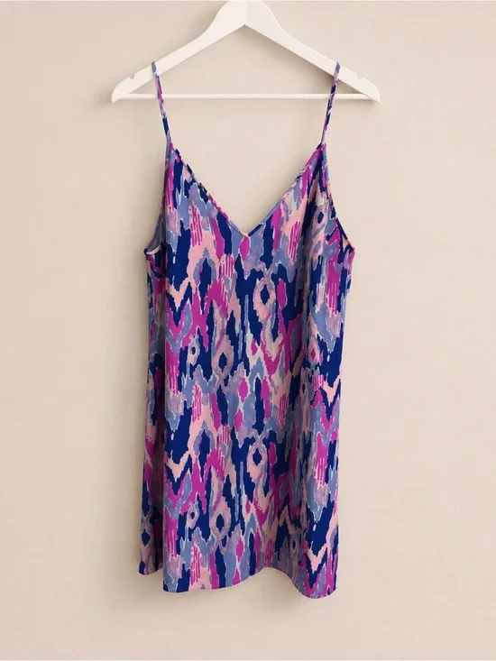 Lilly Pulitzer Lela Silk Slip Dress Small