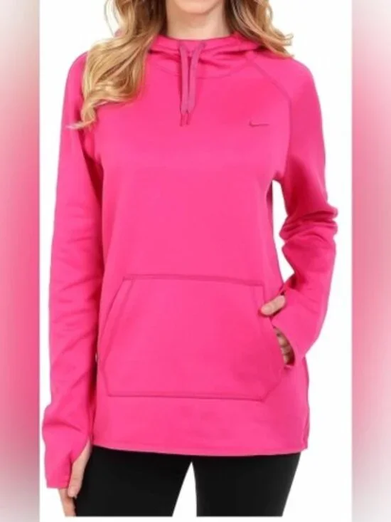 Nike Therma-FIT Pink Pullover Hoodie - Size XS - EUC