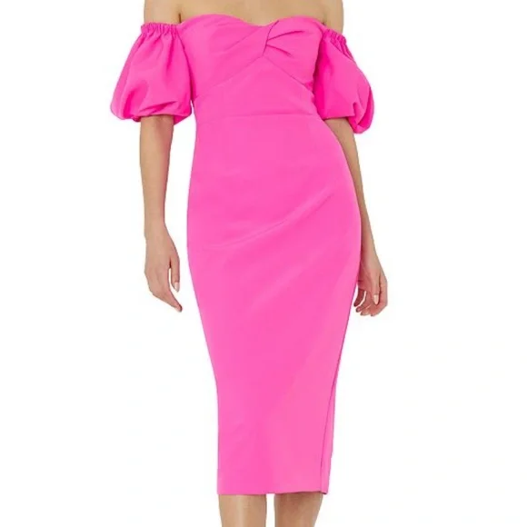 MILLY Bria Cady off the shoulder Dress