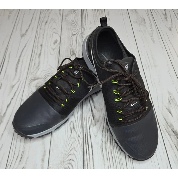Nike FI Impact 3 Golf Shoes Trainers Women's Size 8.5 Black Grey