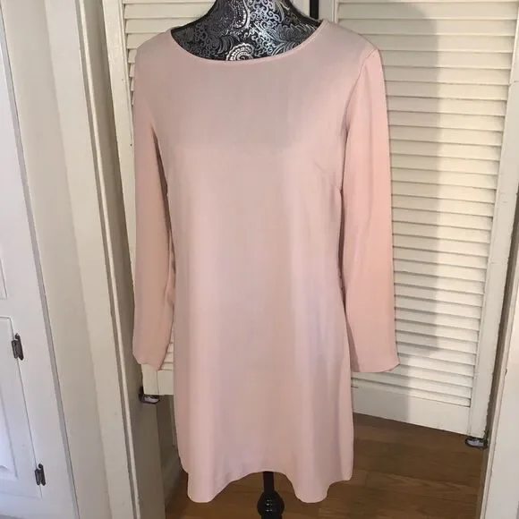 American Apparel pale pink Shift dress size large