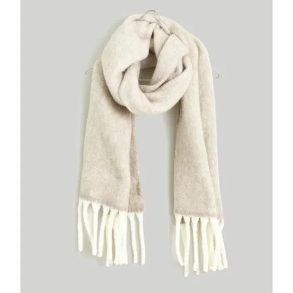Madewell Brushed Wool-Blend Scarf