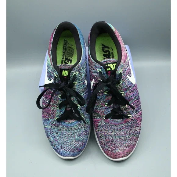 Nike LunarEpic Low Flyknit 2 Multicolor Running Shoes 843765-002 Womens 9.5