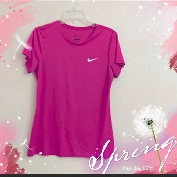 🎁🎁 NIKE DRI-FIT COLOR PINK SIZE LARGE