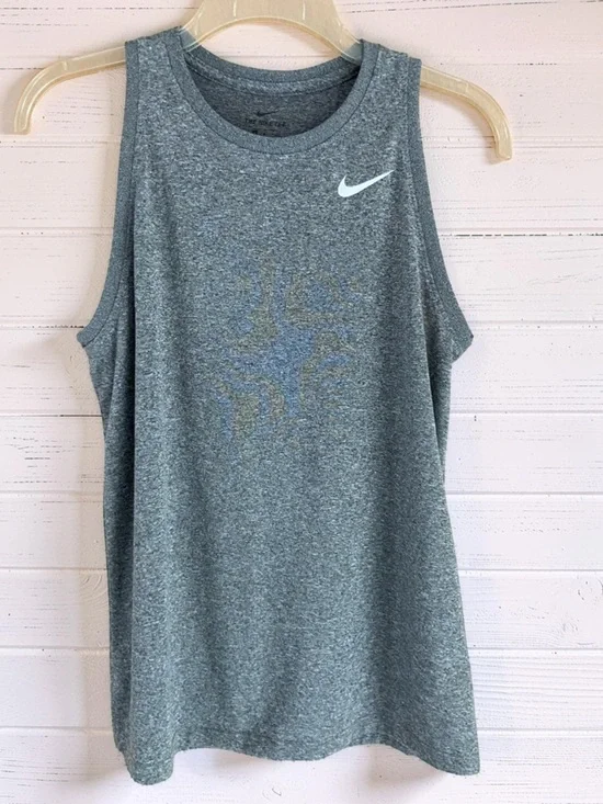 Women’s Nike Dri Fit Tank Top Gray Size M