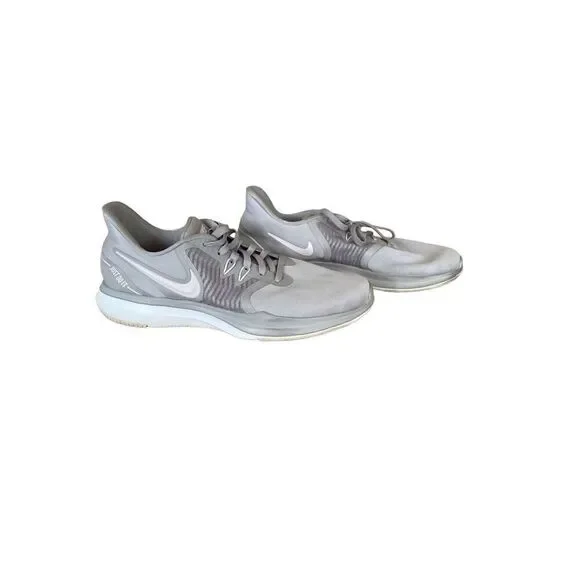 Nike Womens Gray Lace Up W In-Season TR 8 Sneakers Fitness Shoes Size 9