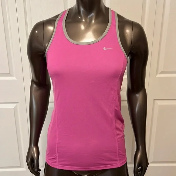Nike Pink Dri-Fit Training Tank Size S
