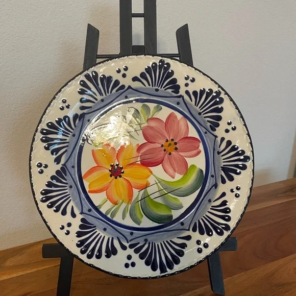 Mexican Talavera Plates Set of 4