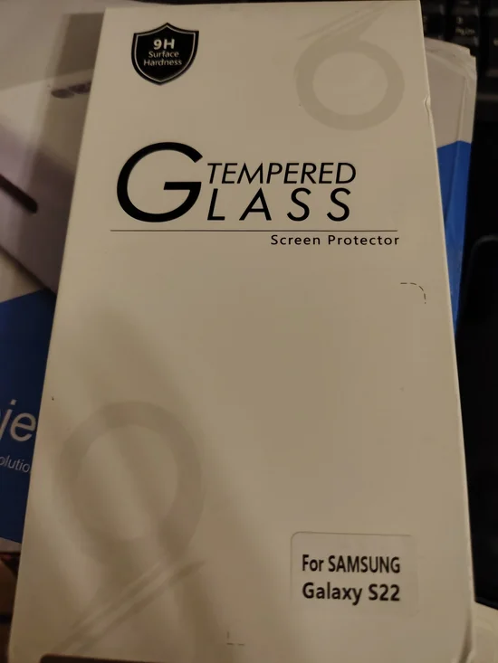 Samsung Tempered Glass Screen Protector - White