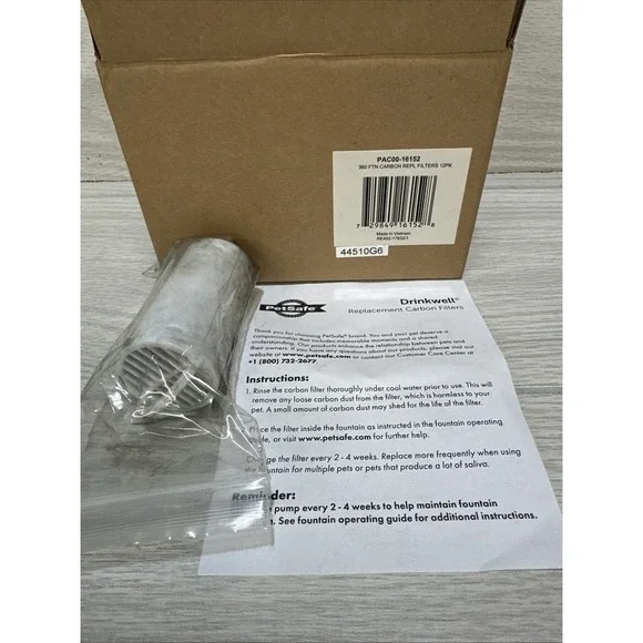 PetSafe Drinkwell 6-PK‎ Premium Carbon Filters for 360 Series Fountain Pet Water