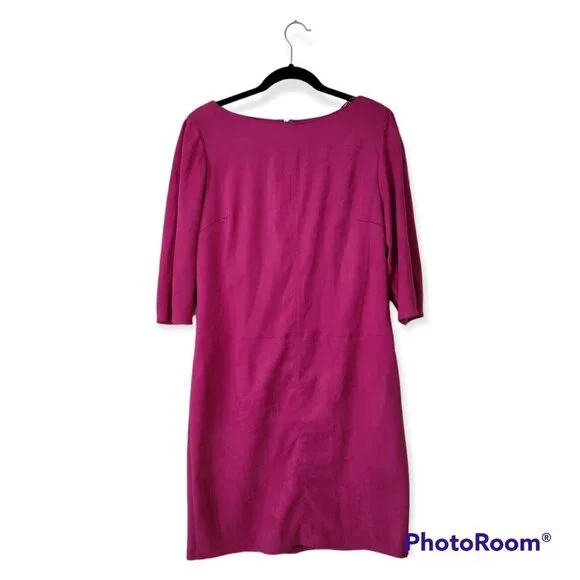 David Warren New York Faux Suede Retro Style Dress